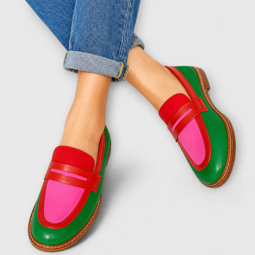 NAILA™ | MOCASINES INFORMALES CON DETALLES EN CONTRASTE