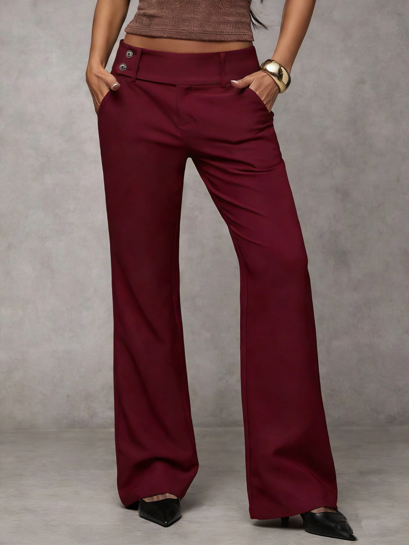 Duna | Pantalones de Pierna Ancha Modernos