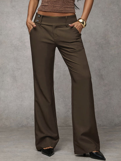 Duna | Pantalones de Pierna Ancha Modernos