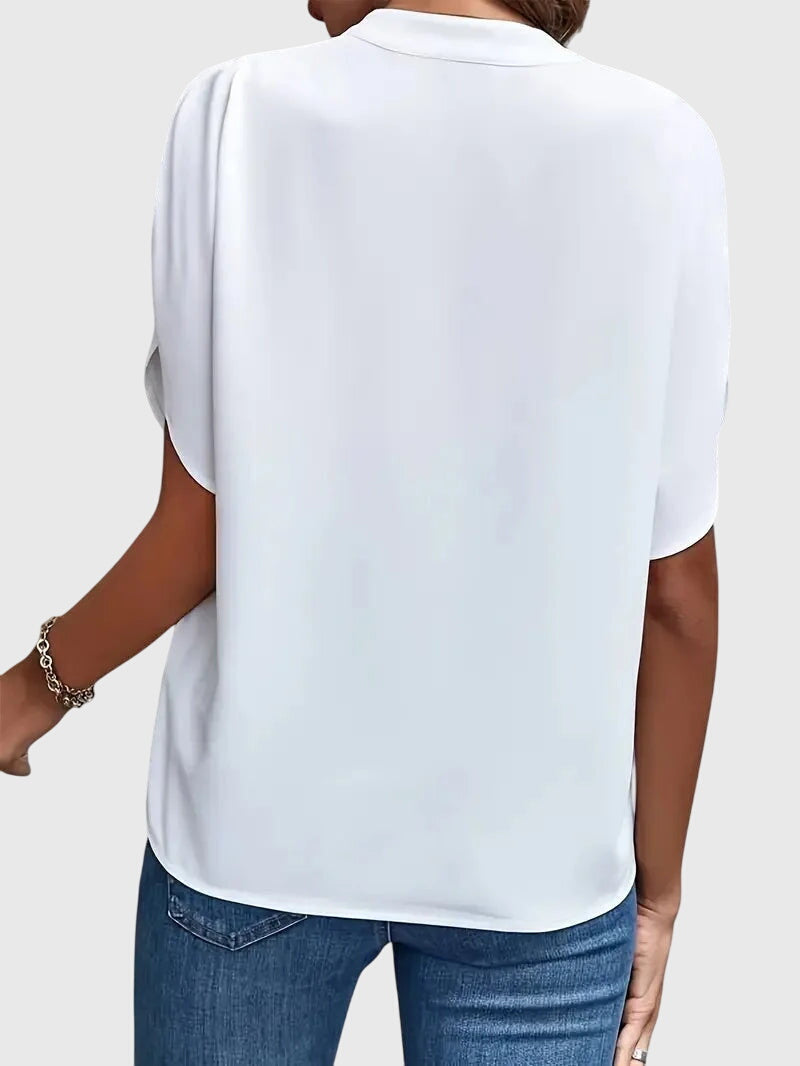 Beatrix™ | Camiseta suave y elegante con cuello en V