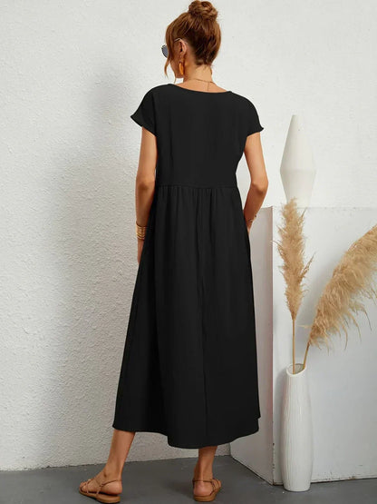 Gabriela | Vestido midi fluido de elegancia atemporal