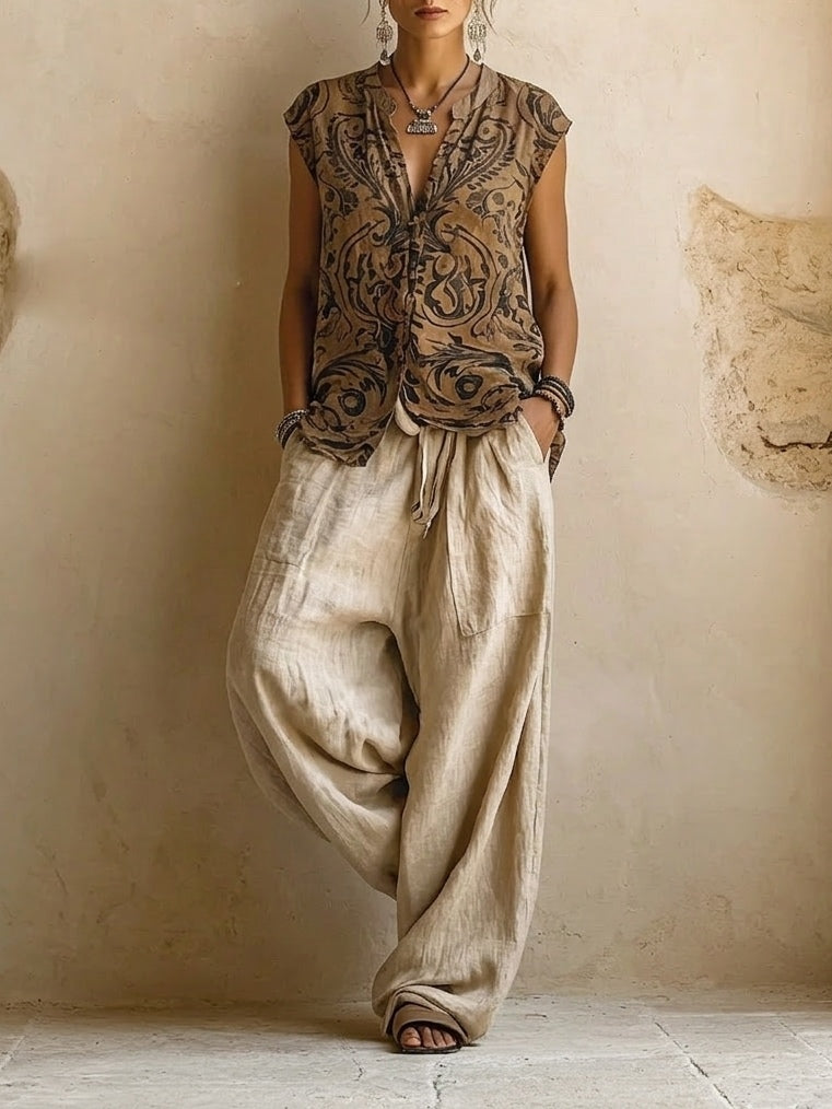Giulia | Conjunto Bohemio Fluido en Capas