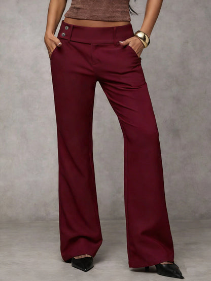 Duna | Pantalones de Pierna Ancha Modernos