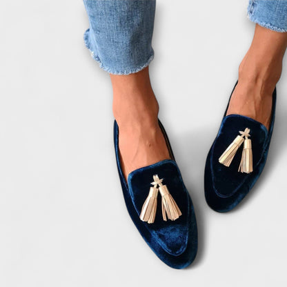 SOFÍA™ | MOCASINES VINTAGE CON FLECOS