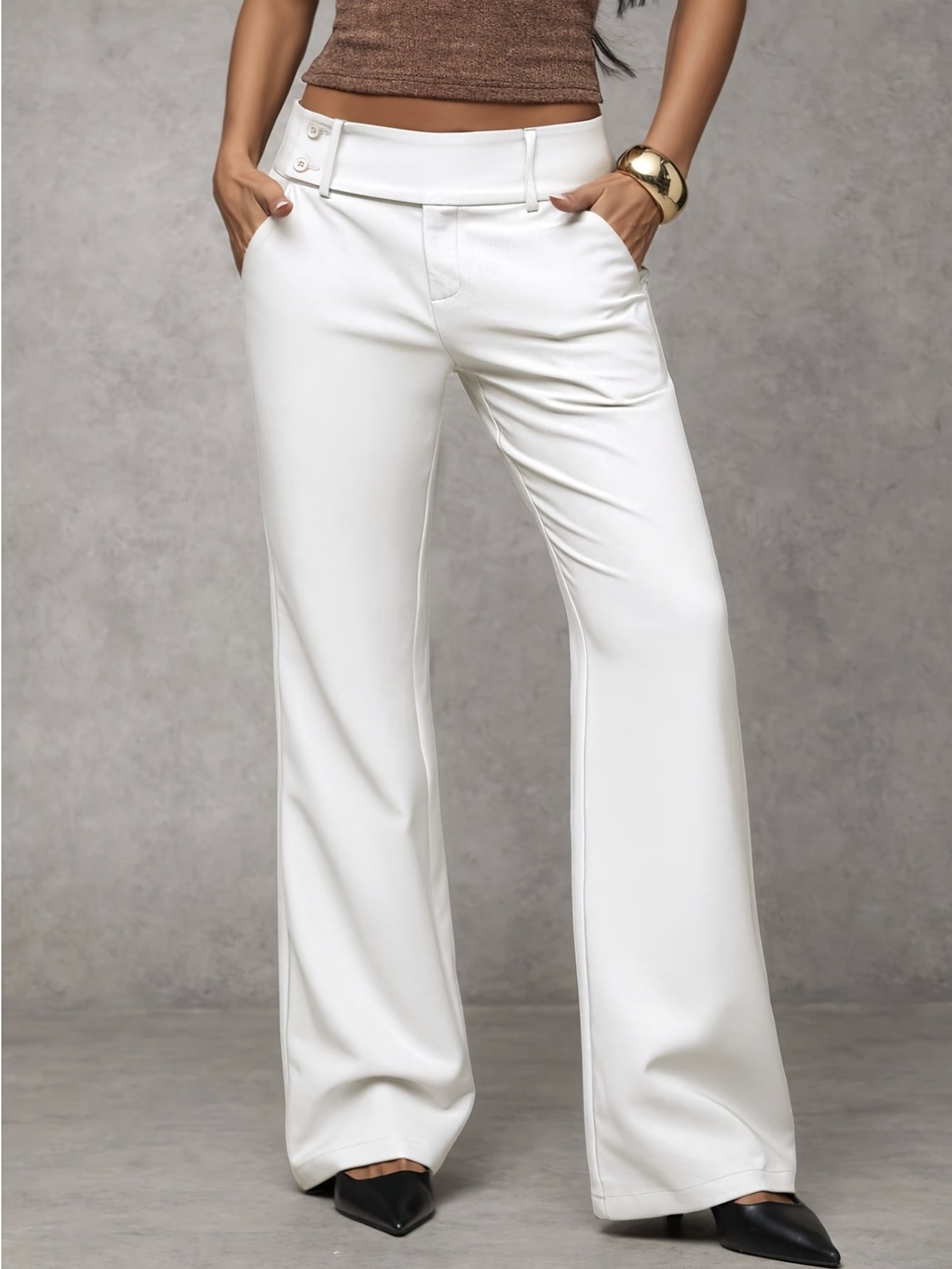 Duna | Pantalones de Pierna Ancha Modernos