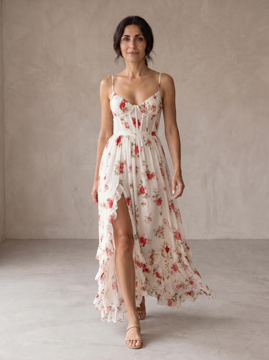 Camila | Vestido Romántico Floral